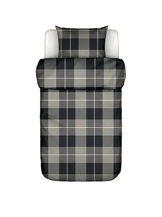 MARC O'POLO HOME | Flanell Bettwäsche ALVAR 70x90cm/140x200cm New Black | 